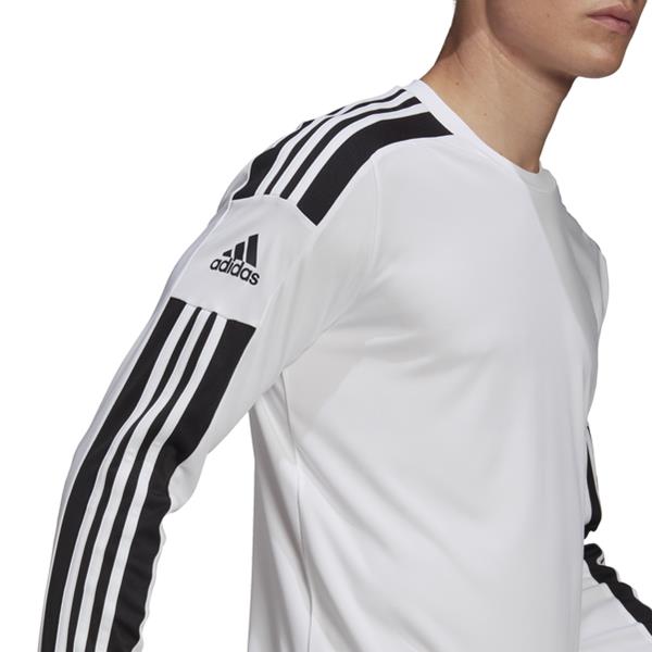adidas Squadra 21 LS White/Black Football Shirt